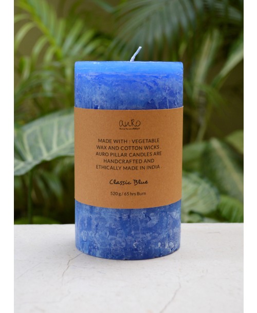 Classic Blue Pillar : Large
