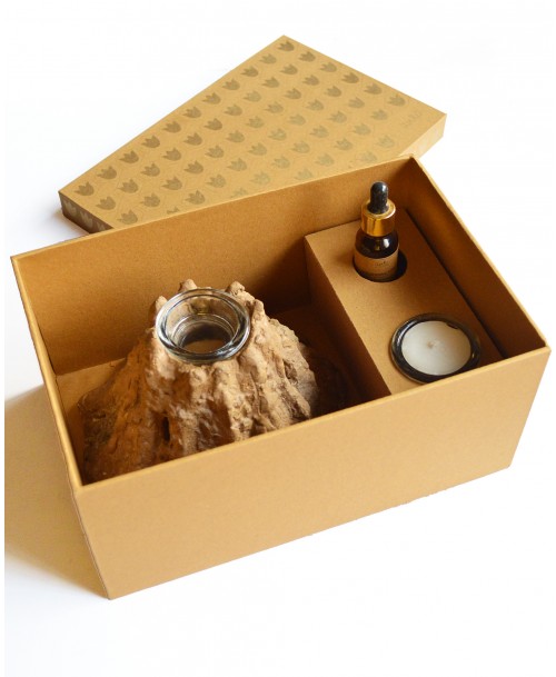 Mountain Oil Diffuser  - Brown 